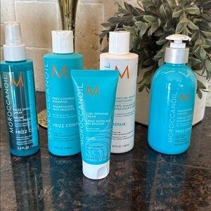 Moroccanoil Frizz Control Shampoo & Conditioner Lotion Shield Spray Serum Curl